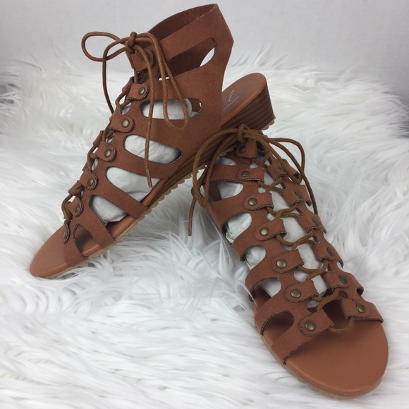 Coolway Shoes - Coolway Caged Wedge Sandals